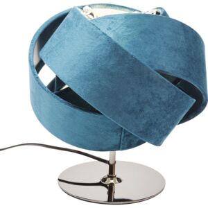 Lampa stołowa Knot Ø24x25 cm niebieskozielona