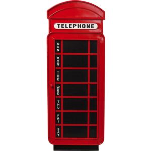 Tablica Magnet Board Telephone 37x99 cm czerwona