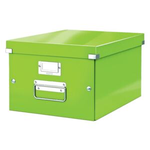 Zielone pudełko do przechowywania Leitz Universal, dł. 37 cm