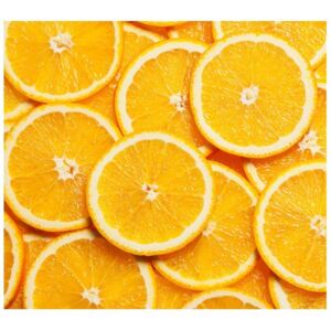Fototapeta Plasterki pomarańczy, 6 elementów, 268x240 cm