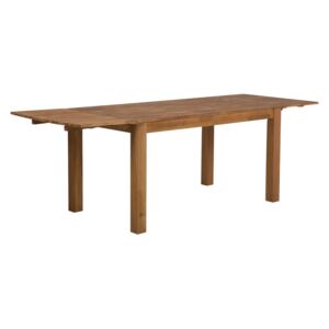 Stół do jadalni rozkładany 150/240 x 85 cm jasne drewno dębowe Maxima Beliani