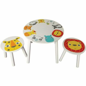Kidsaw Komplet Stolik i 2 krzesełka z serii Safari