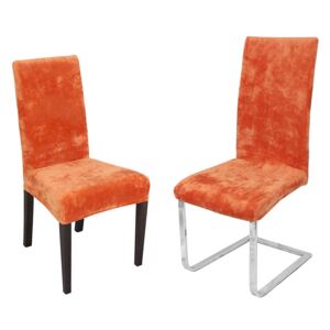 Pokrowiec na krzesło ZUZANA Kolor: pomarańczowy