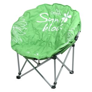 Krzesło Campingowe Flowers - zielony