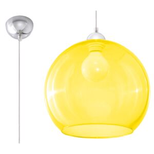 Sollux Lampa Wisząca BALL żółta SL.0252