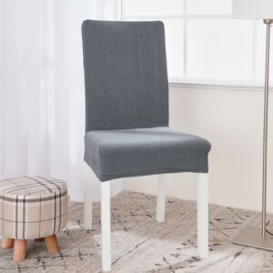 4Home Elastyczny wodoodporny pokrowiec na krzesło Magic clean jasnoszary, 45 - 50 cm, komplet 2 szt