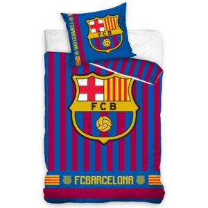Carbotex komplet pościeli FC Barcelona Stripes, BEZPŁATNY ODBIÓR: WROCŁAW!