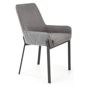 Krzesło K439 szare/ciemnoszare w stylu loft HALMAR