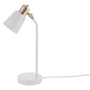 Biała lampa stołowa Leitmotiv Classic