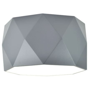 MCODO :: Plafon LED szary MINIMALISMO w wersji SH o oryginalnym geometrycznym kształcie 34W