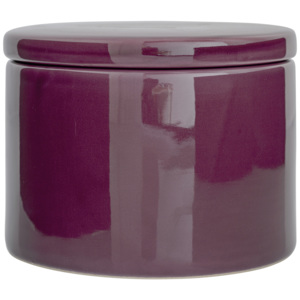 Ceramiczny pojemnik do przechowywania Jar Purple Ø15xwys.10 cm