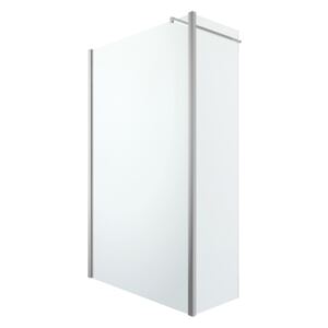 Kabina prysznicowa walk-in GoodHome Beloya 80 + 45 cm chrom/transparentny