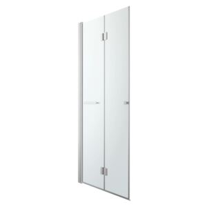 Drzwi prysznicowe składane GoodHome Beloya 90 cm chrom/transparentne