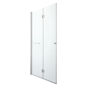 Drzwi prysznicowe składane GoodHome Beloya 120 cm chrom/transparentne
