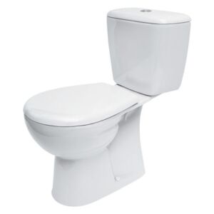 Kompakt WC Cersanit Nevada 3/6 l pionowy z deską wolnoopadającą