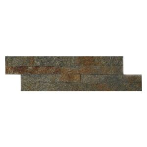 Kamień naturalny Quartz 10 x 35 cm rust 0,385 m2