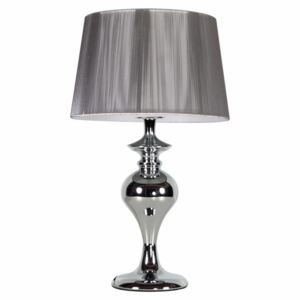 Lampa stołowa Gillenia 1 x 60 W E27 srebrna