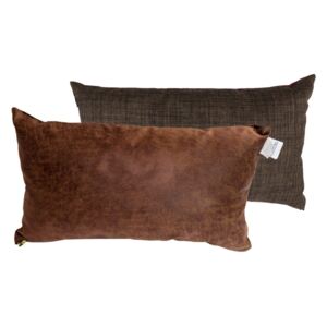 Zestaw 2 poduszek z wypełnieniem Karup Deco Cushion Choco/Choco, 45x25 cm