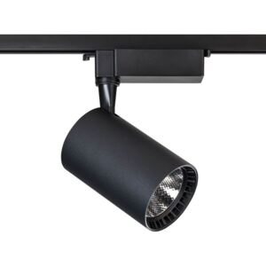 Reflektor szynowy LED DPM Solid 15 W 1250 lm barwa zimna czarny