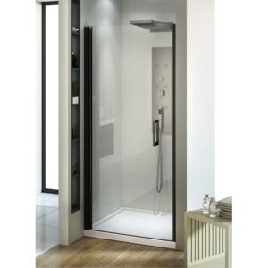 Drzwi prysznicowe NEGRA 80x195 drzwi uchylne szkło czyste 6mm Active Shield