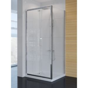 Kabina prysznicowa ALTA kwadratowa 80x80x195 drzwi składane szkło czyste 6mm Active Shield