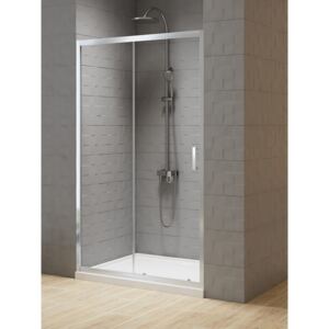 Drzwi prysznicowe NEW VARIA drzwi przesuwne pojedyncze 100x190 szkło czyste 6/5mm Active Shield
