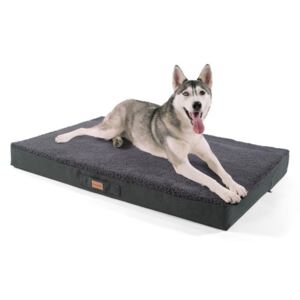Brunolie Balu, legowiska dla psa, możliwość prania, ortopedyczne, antypoślizgowe, oddychająca pianka z pamięcią kształtu, rozmiar XL (120 x 10 x 72 cm)