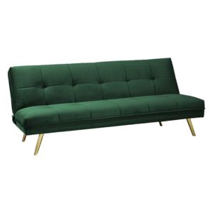 Sofa rozkładana MORITZ Velvet zielona Signal MORITZVZZL
