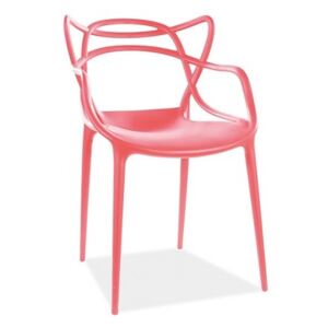 ❗️ Szybkie i bezpieczne zakupy, 2 lata gwarancji ❗️ Krzesło TOBY czerwone designerskie Signal