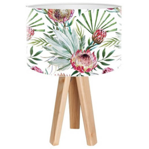 Lampa stołowa mini-trójnóg Kwiatowy wachlarz