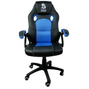 Fotel gamingowy DEUS X6 Black/Dark Blue - przecena