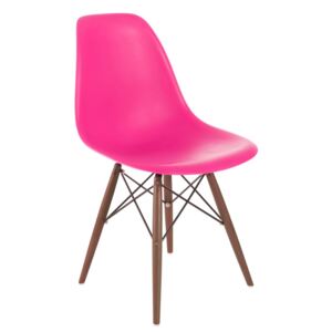 Krzesło P016W PP dark pink/dark - D2 Design - Zapytaj o rabat !