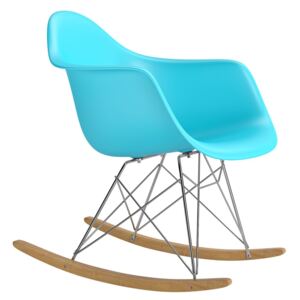Krzesło P018 RR PP ocean blue insp. RAR plozy - D2 Design - Zapytaj o rabat !
