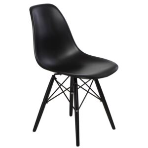 Krzesło P016W PP czarne/black - D2 Design - Zapytaj o rabat !