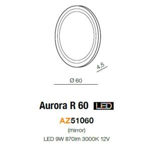 Lustro Aurora R 60 AZ51060- AZzardo