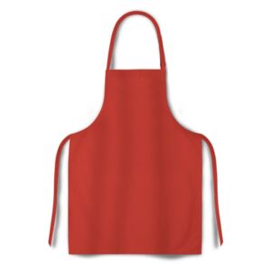 Czerwony fartuch kuchenny Lonis 65x75 cm