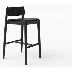 Krzesło barowe dante czarne