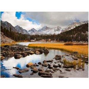 Fototapeta HD: Góry nad jeziorem, 200x154 cm