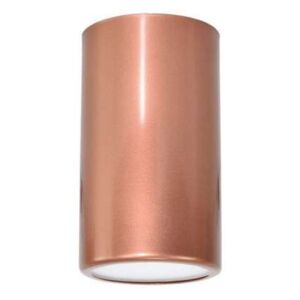 Plafon LAMPA sufitowa 137623691781 TEAM metalowa OPRAWA okrągła natynkowa różowe złoto biała