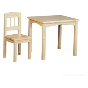 Zestaw dziecięcy 2x krzesło i stolik