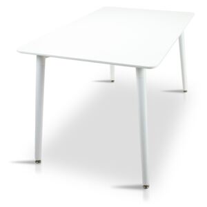 Stół prostokątny 120x80 AVILA - biały