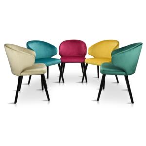 Krzesło designerskie tapicerowane SPARTA - różne kolory