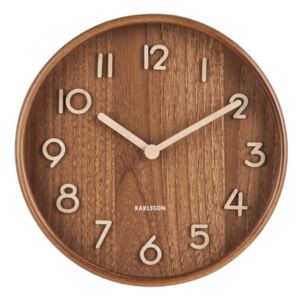 Karlsson 5808DW Stylowy zegar ściennyśr. 22 cm