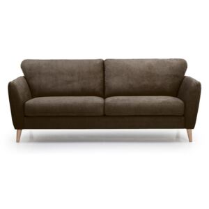 Brązowa sofa 3-osobowa Scandic Vesta