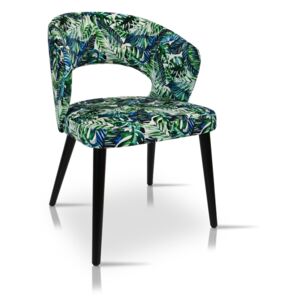 Designerskie krzesło tapicerowane SIGMA TROPICAL