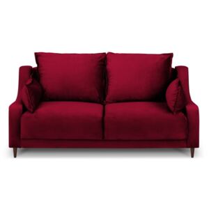 Czerwona sofa 2-osobowa Mazzini Sofas Freesia