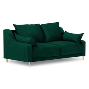 Zielona sofa 2-osobowa Mazzini Sofas Pansy