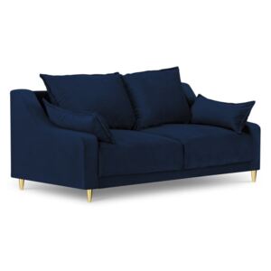 Niebieska sofa 2-osobowa Mazzini Sofas Pansy
