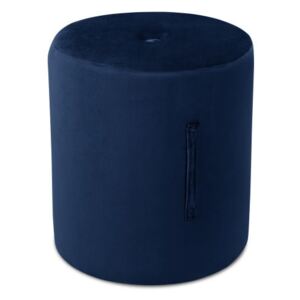 Niebieski puf Mazzini Sofas Fiore, ⌀ 40 cm