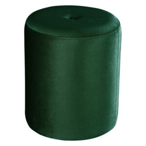 Zielony puf JohnsonStyle Ellen Magic Velvet, ⌀ 40 cm